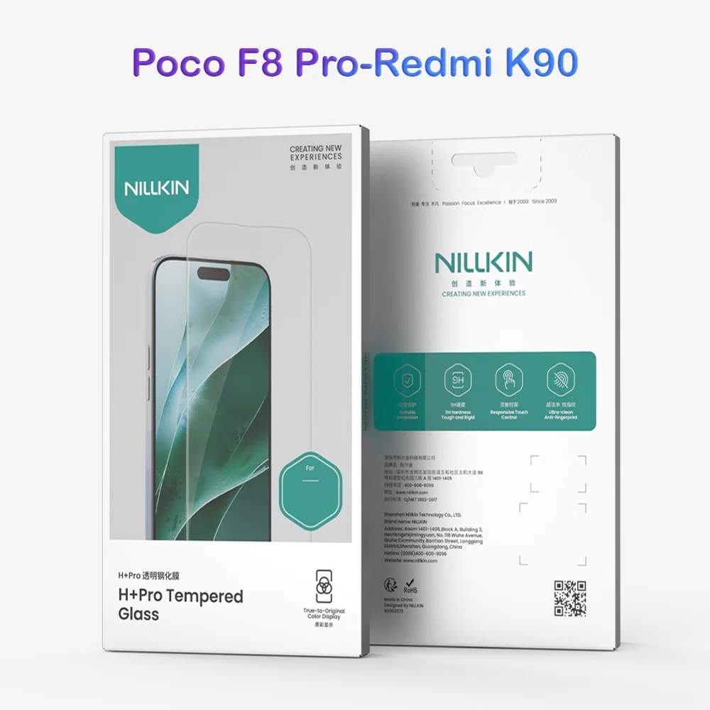 گلس شیشه‌ای Redmi K90 مارک نیلکین مدل H+Pro