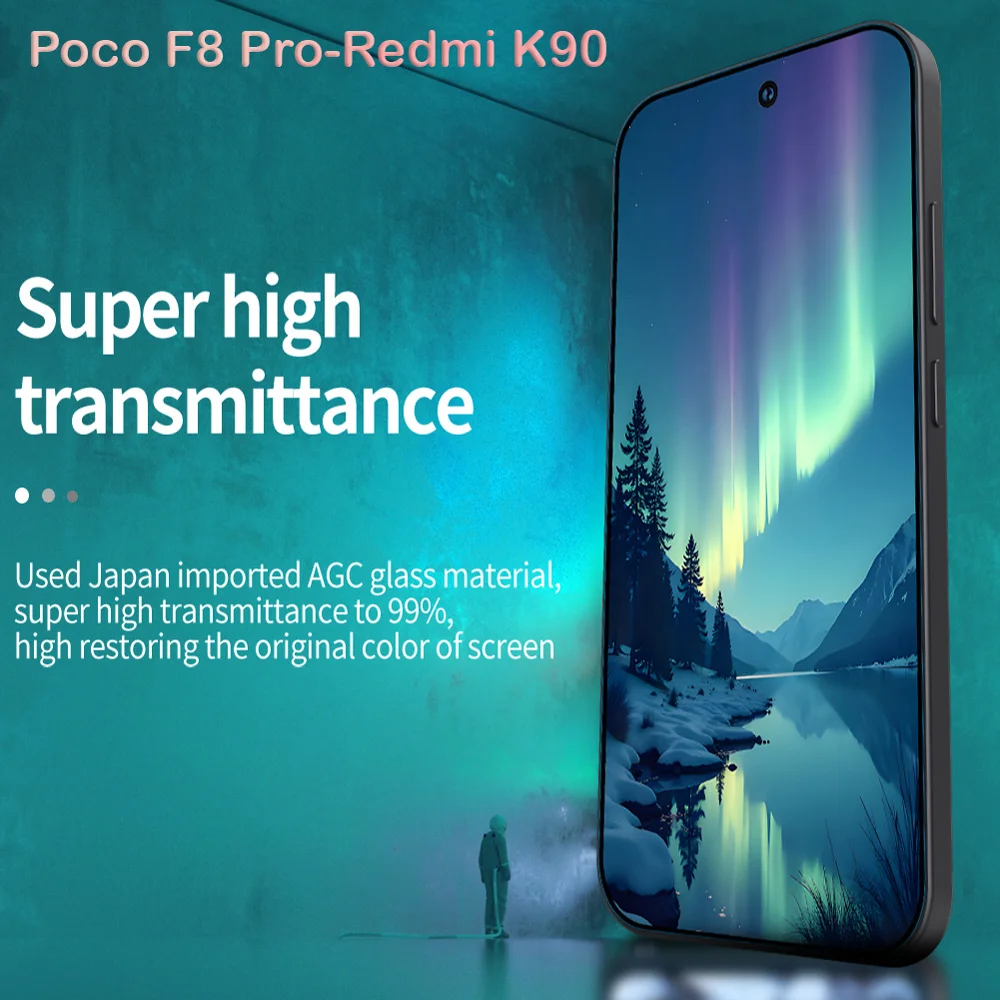 گلس شیشه‌ای Redmi K90 مارک نیلکین مدل H+Pro