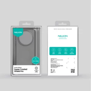 قاب ضدضربه دودی Xiaomi 17 Ultra مارک نیلکین مدل Super Frosted Shield Pro Clear
