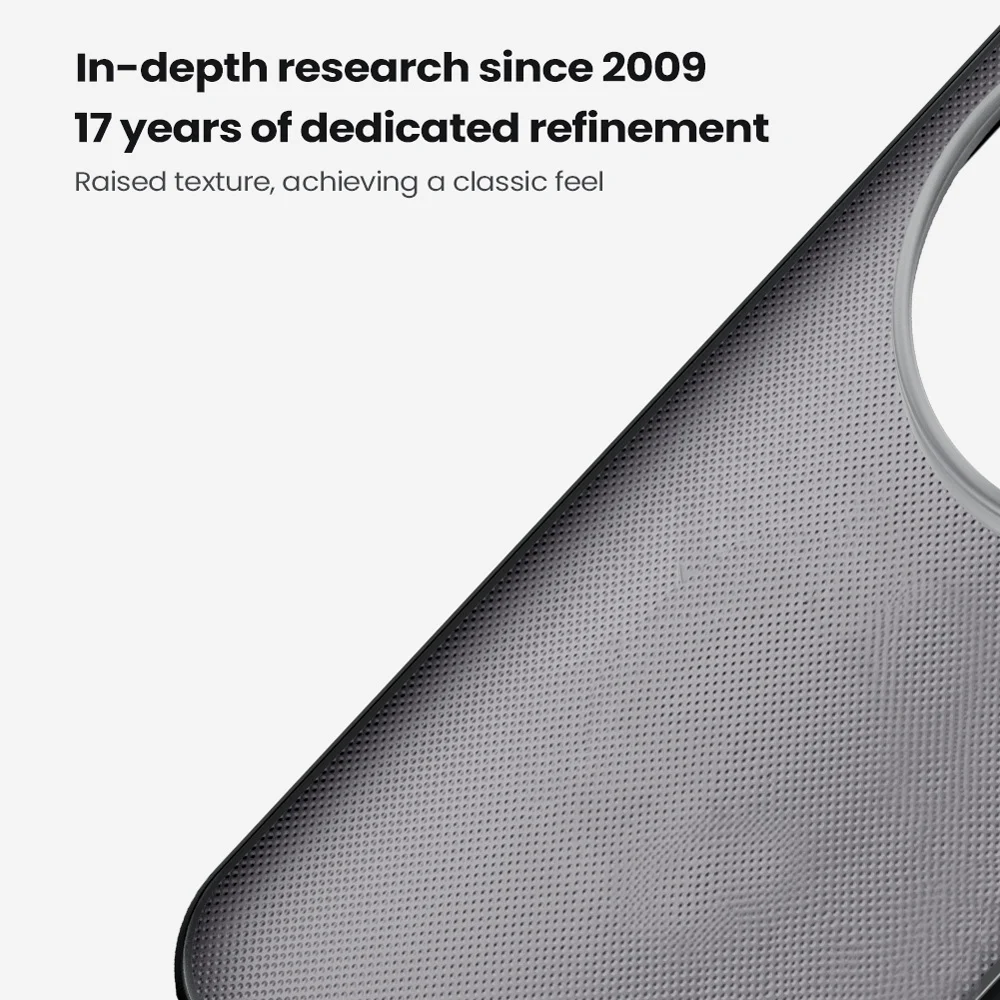 قاب ضدضربه دودی Xiaomi 17 Ultra مارک نیلکین مدل Super Frosted Shield Pro Clear