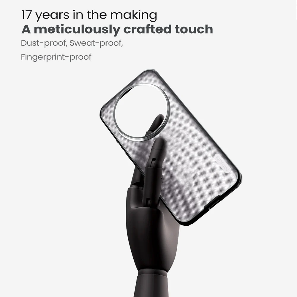 قاب ضدضربه دودی Xiaomi 17 Ultra مارک نیلکین مدل Super Frosted Shield Pro Clear قاب ضدضربه دودی Xiaomi 17 Ultra مارک نیلکین مدل Super Frosted Shield Pro Clear