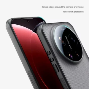 قاب ضدضربه دودی Xiaomi 17 Ultra مارک نیلکین مدل Super Frosted Shield Pro Clear