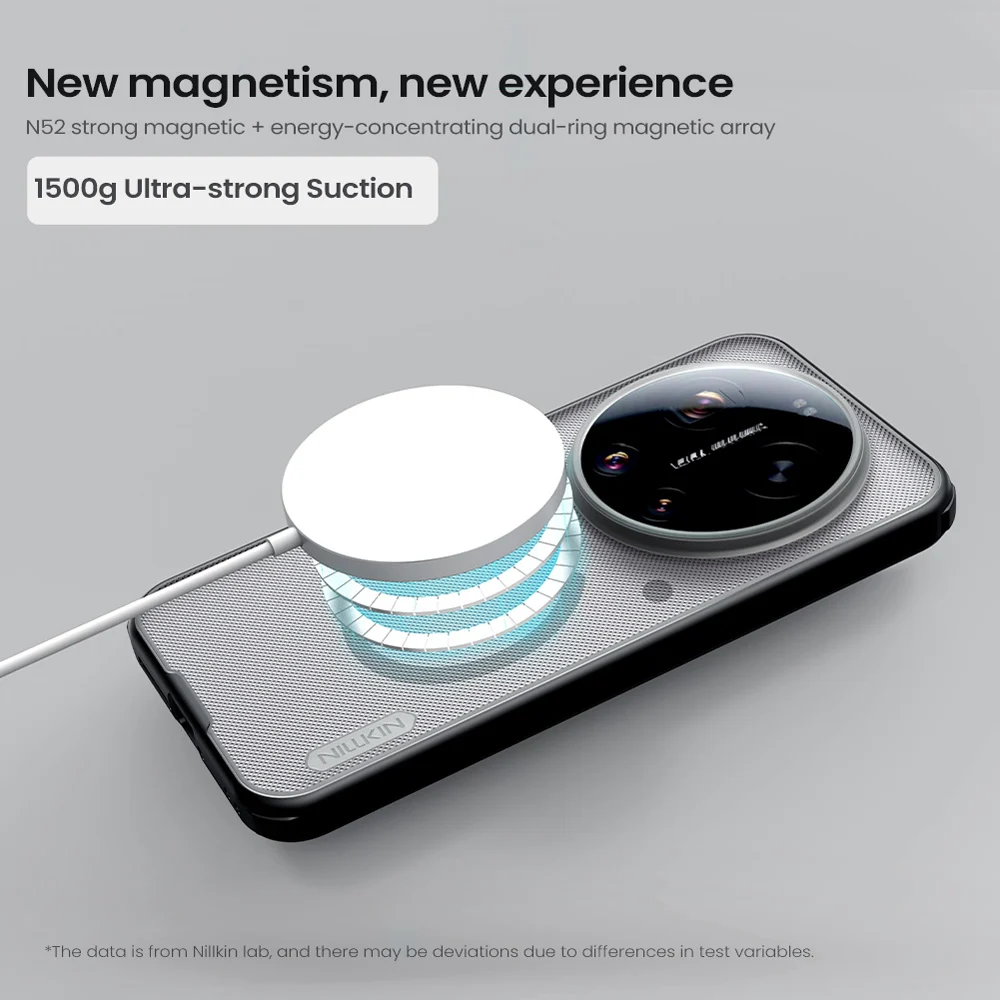 قاب ضدضربه دودی مگنتی Xiaomi 17 Ultra مارک نیلکین مدل Super Frosted Shield Pro Clear Magnetic قاب ضدضربه دودی مگنتی Xiaomi 17 Ultra مارک نیلکین مدل Super Frosted Shield Pro Clear Magnetic