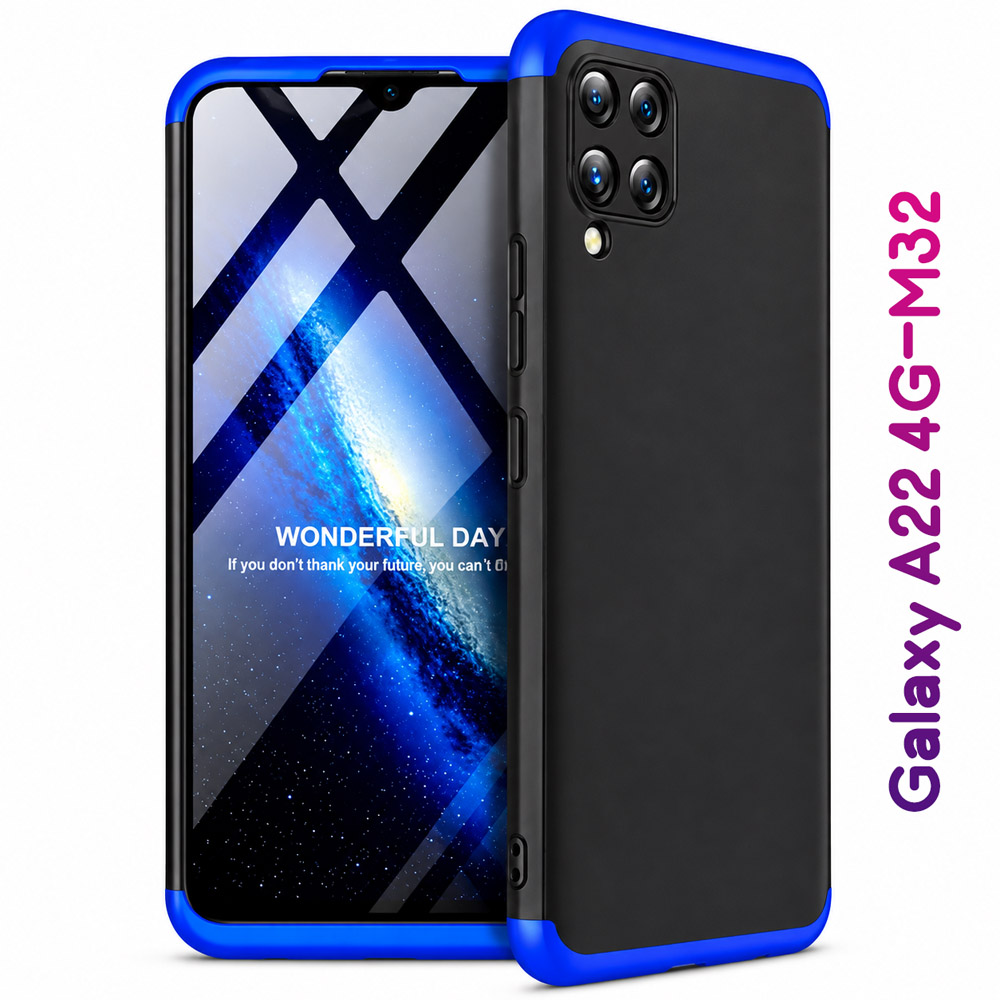 قاب محافظ 360 درجه GKK گوشی Galaxy A22 4G