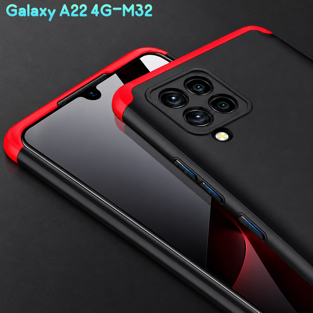 قاب محافظ 360 درجه GKK گوشی Galaxy A22 4G