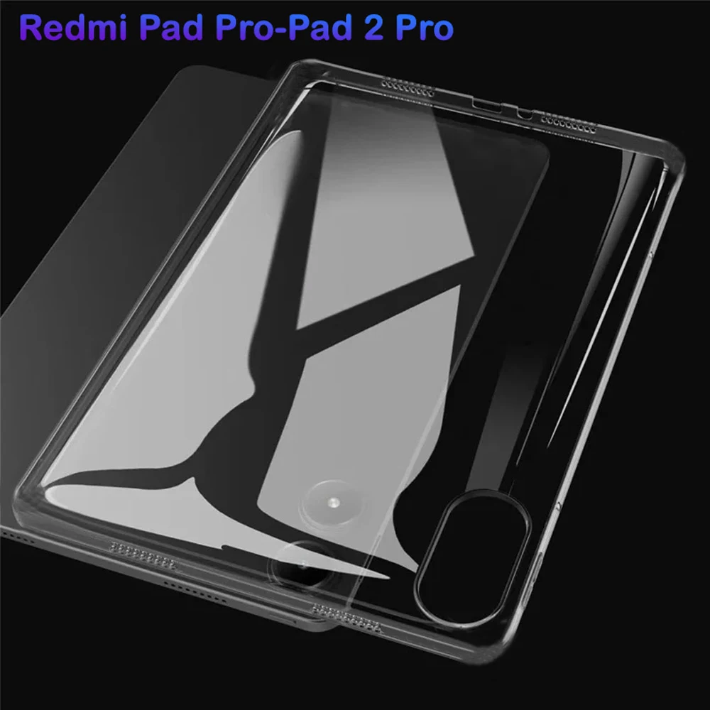 قاب ژله ای شفاف تبلت Redmi Pad 2 Pro 12.1 قاب ژله ای شفاف تبلت Redmi Pad 2 Pro 12.1