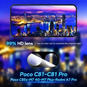 محافظ لنز Poco C81 مدل 3D