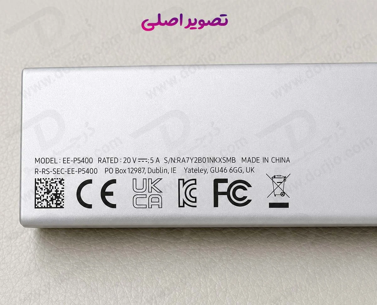 هاب آداپتور Type-C سامسونگ با پورت‌های USB-C و HDMI 4K و LAN و USB 3.0