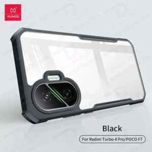 کریستال شیلد شفاف Poco F7 مارک XUNDD سری Beatle