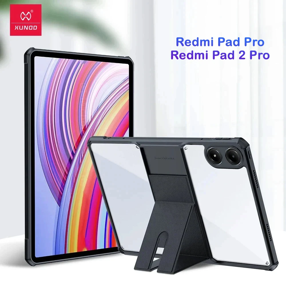 کریستال شیلد شفاف پایه دار تبلت Xiaomi Redmi Pad 2 Pro مارک XUNDD سری Beatle