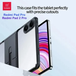 کریستال شیلد شفاف پایه دار تبلت Xiaomi Redmi Pad 2 Pro مارک XUNDD سری Beatle