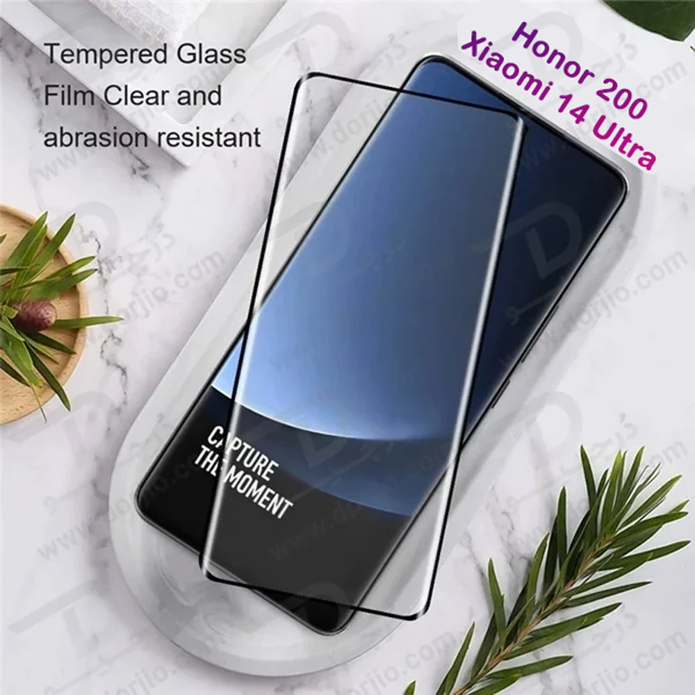 گلس شفاف Honor 200 مدل فول چسب
