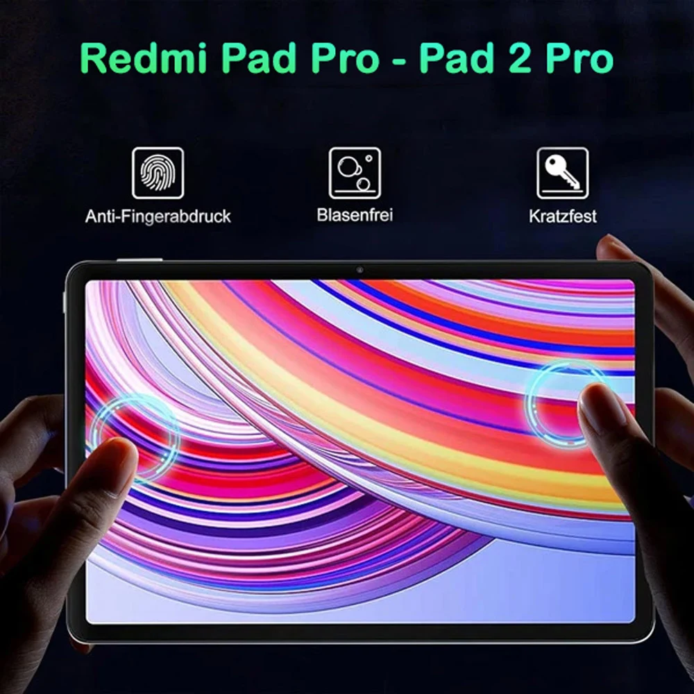 گلس شیشه ای شفاف تبلت Redmi Pad 2 Pro 12.1 مارک Mietubl