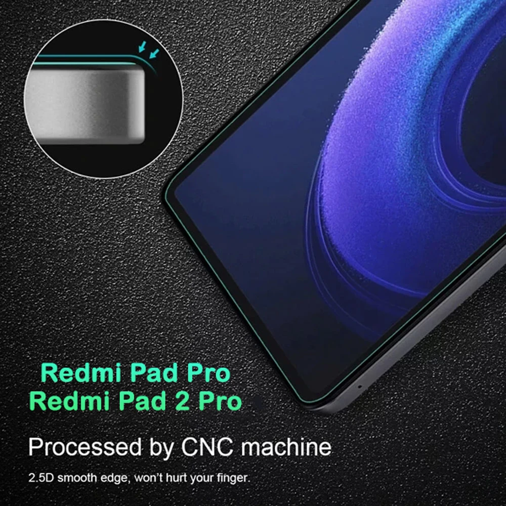 گلس شیشه ای شفاف تبلت Redmi Pad 2 Pro 12.1 مارک Mietubl