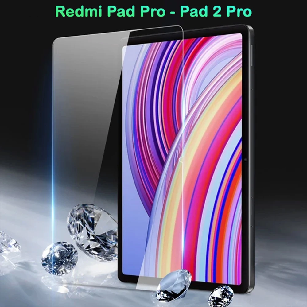 گلس شیشه ای شفاف تبلت Redmi Pad 2 Pro 12.1 مارک Mietubl