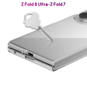 قاب Delgado تمام شفاف Galaxy Z Fold 8 Ultra مارک Green Lion