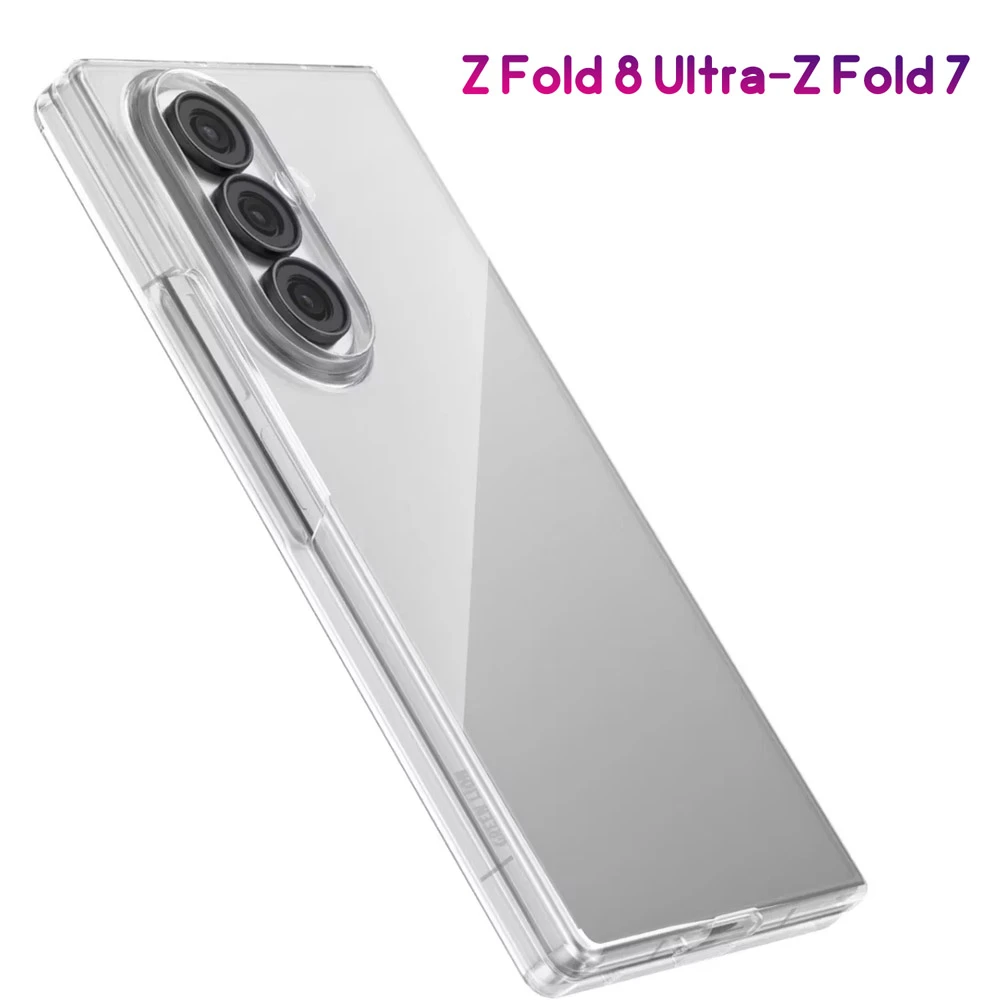 قاب Delgado تمام شفاف Galaxy Z Fold 8 Ultra مارک Green Lion