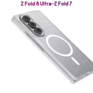 قاب مگ سیف Delgado تمام شفاف Galaxy Z Fold 8 Ultra مارک Green Lion