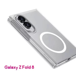 قاب مگ سیف Delgado تمام شفاف Galaxy Z Fold 8 مارک Green Lion