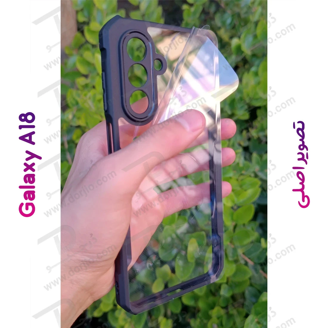 کریستال شیلد شفاف Galaxy A18 مارک XUNDD سری Beatle کریستال شیلد شفاف Galaxy A18 مارک XUNDD سری Beatle