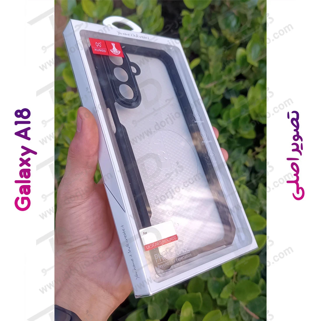 کریستال شیلد شفاف Galaxy A18 مارک XUNDD سری Beatle کریستال شیلد شفاف Galaxy A18 مارک XUNDD سری Beatle