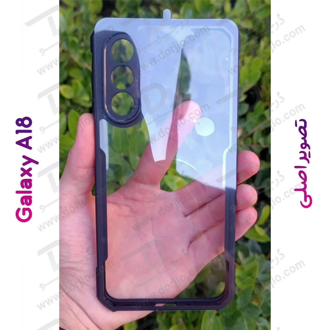 کریستال شیلد شفاف Galaxy A18 مارک XUNDD سری Beatle کریستال شیلد شفاف Galaxy A18 مارک XUNDD سری Beatle
