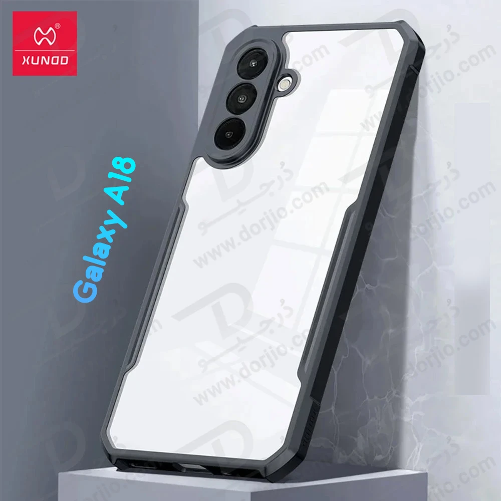 کریستال شیلد شفاف Galaxy A18 مارک XUNDD سری Beatle کریستال شیلد شفاف Galaxy A18 مارک XUNDD سری Beatle