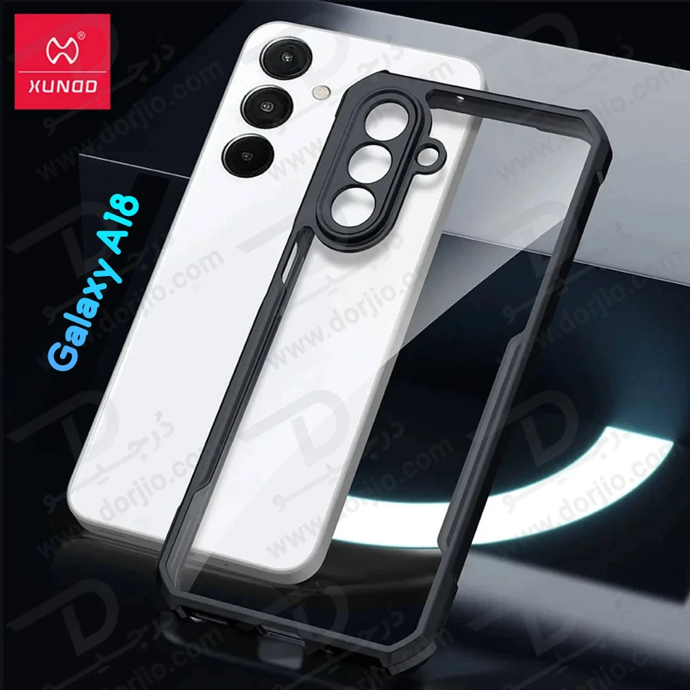 کریستال شیلد شفاف Galaxy A18 مارک XUNDD سری Beatle