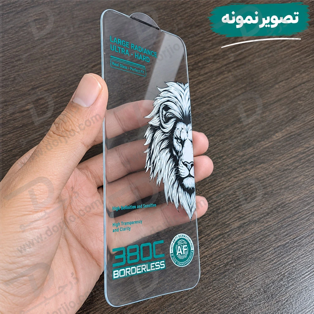 گلس تمام شفاف iPhone 16 Pro سری فول کاور AF