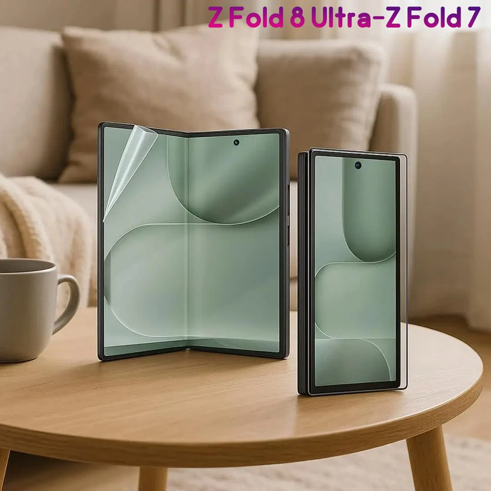 گلس شیشه‌ای و برچسب صفحه نمایش های Galaxy Z Fold 8 Ultra مارک Green Lion
