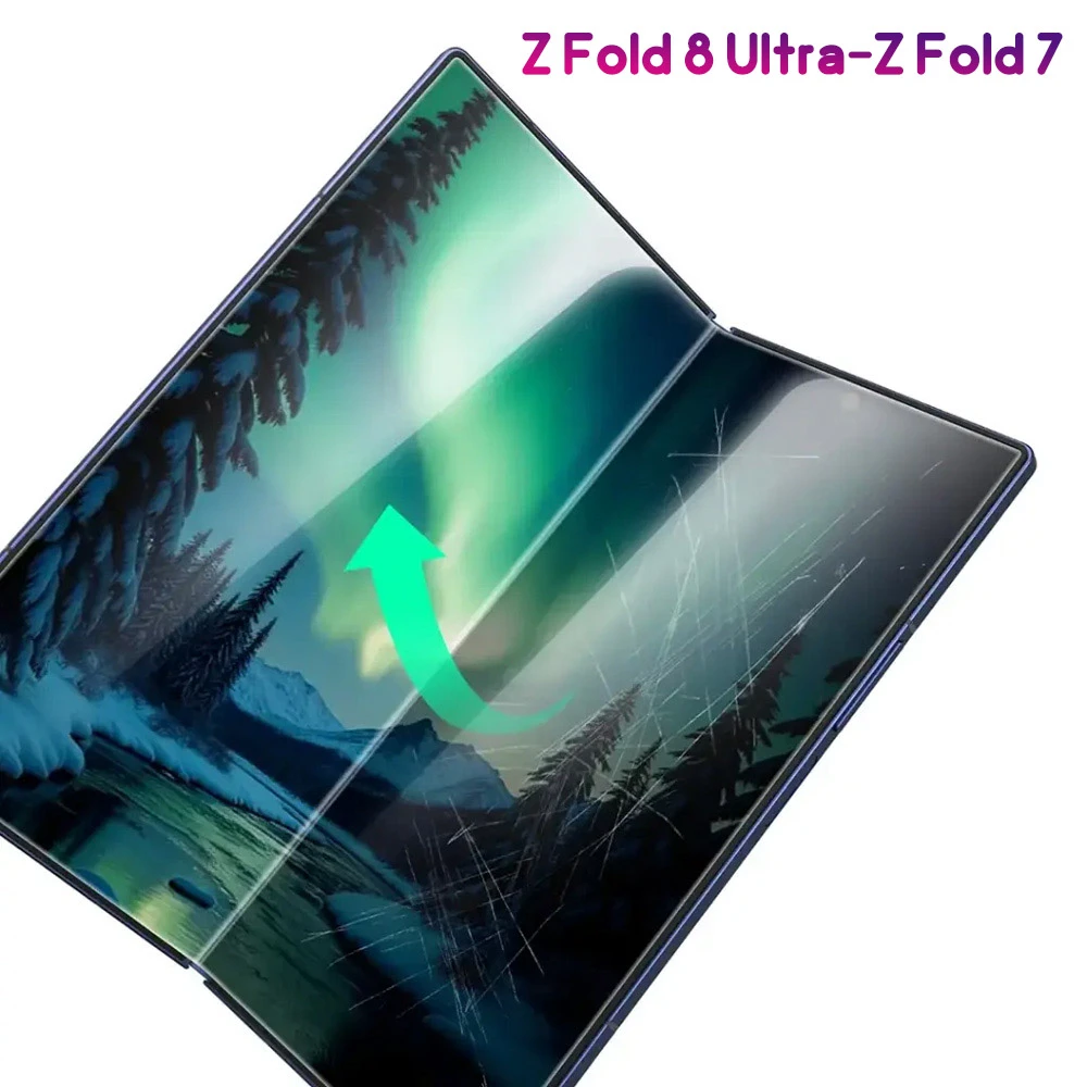 گلس شیشه‌ای و برچسب صفحه نمایش های Galaxy Z Fold 8 Ultra مارک Green Lion