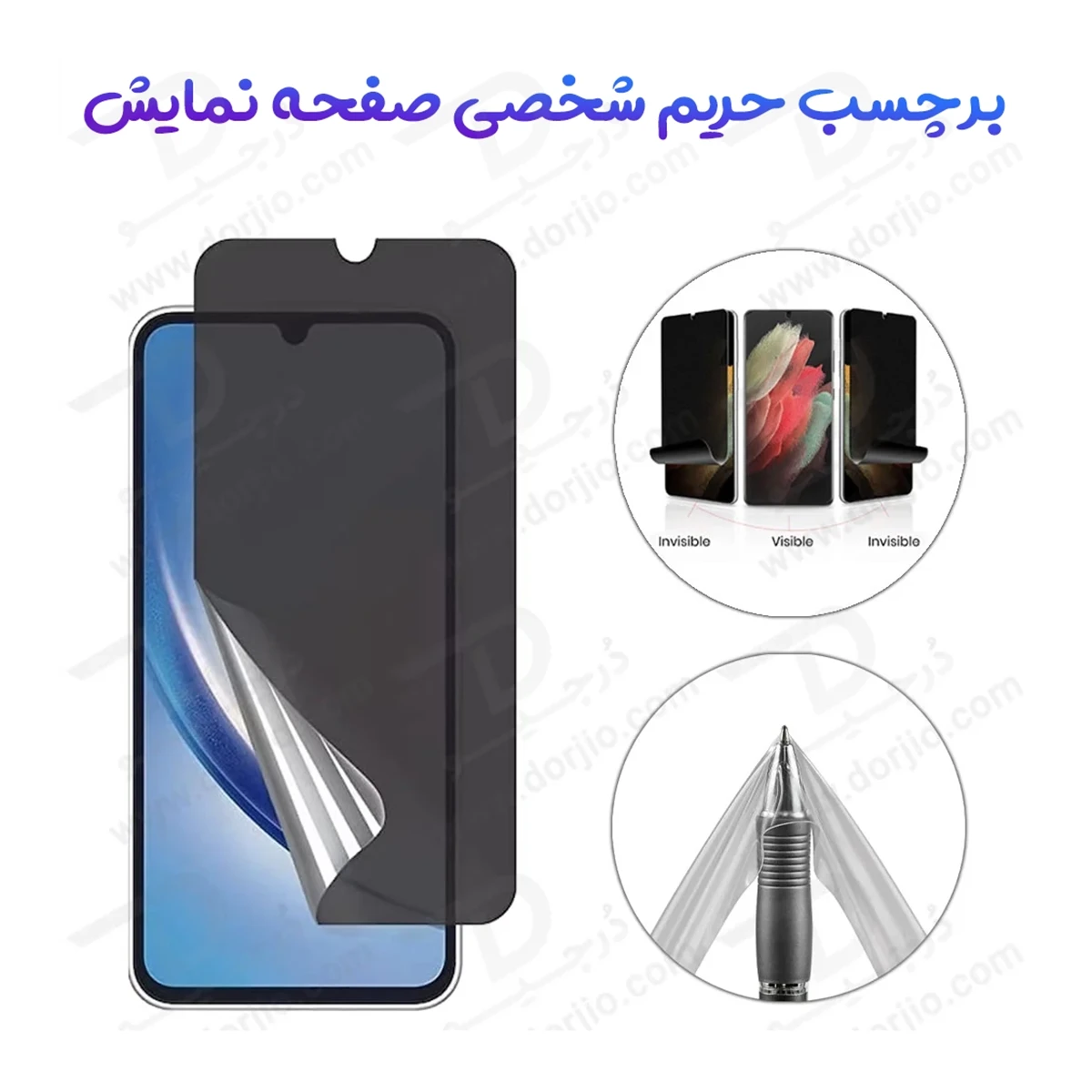 نانو برچسب حریم شخصی صفحه نمایش Poco C81