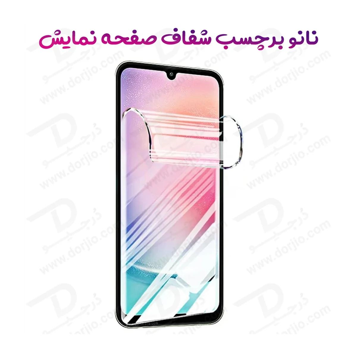 نانو برچسب شفاف صفحه نمایش Poco C81