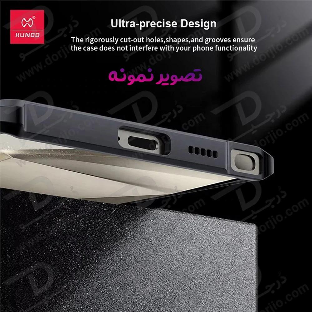 کریستال شیلد شفاف Galaxy S26 Ultra مارک XUNDD سری Beatle