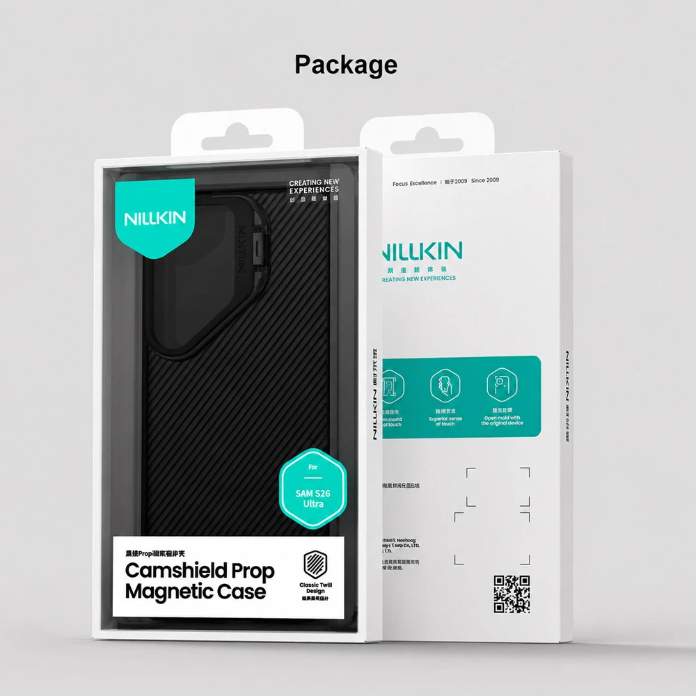 گارد مگنتی کمرا استند Galaxy S26 Ultra مارک نیلکین مدل CamShield Prop Magnetic