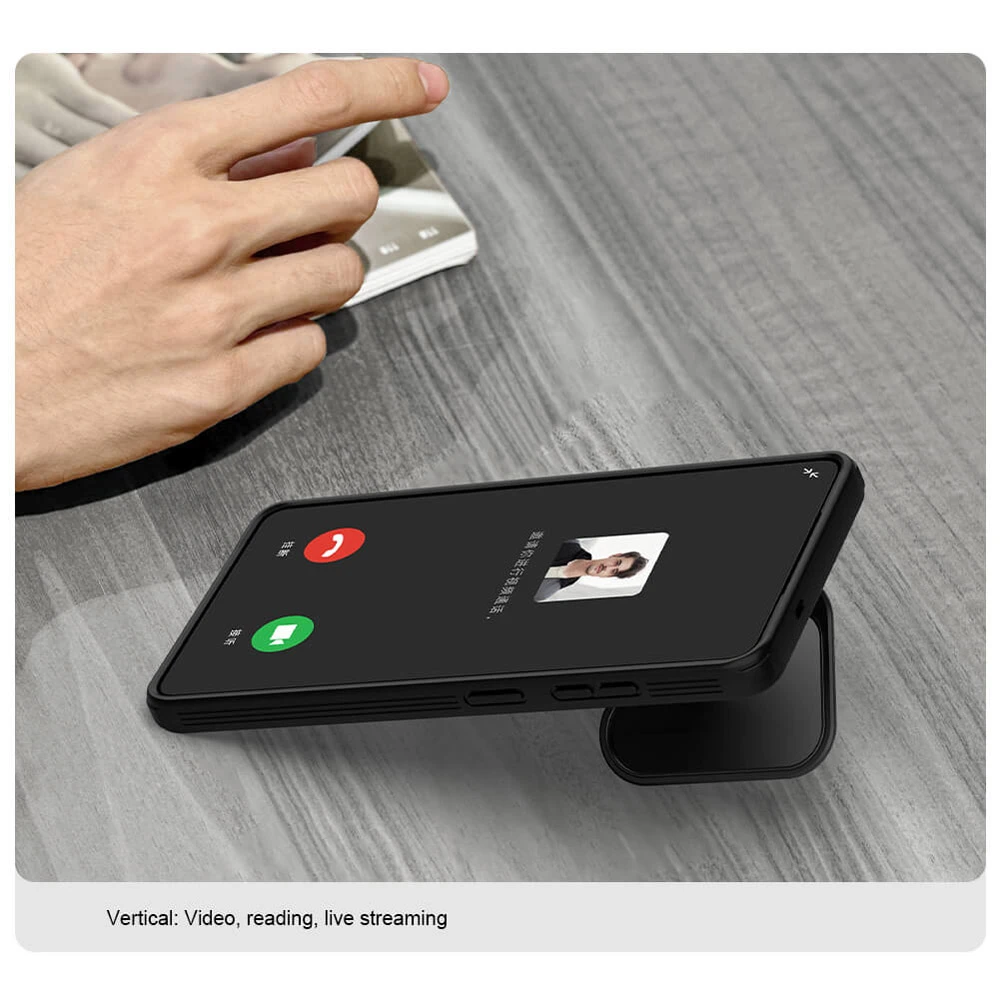 گارد مگنتی کمرا استند Galaxy S26 Ultra مارک نیلکین مدل CamShield Prop Magnetic