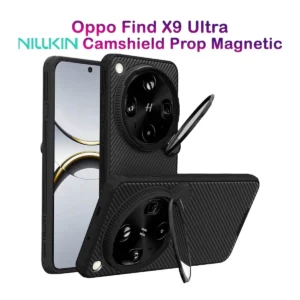 گارد مگنتی کمرا استند Oppo Find X9 Ultra مارک نیلکین مدل CamShield Prop Magnetic