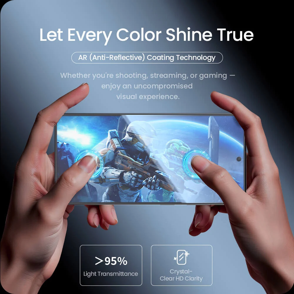 گلس ضد بازتاب نور با ابزار نصب Galaxy S26 Ultra مارک نیلکین مدل H+Pro AR