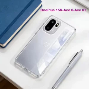قاب شفاف تمام کریستالی OnePlus 15R مارک LEXOM