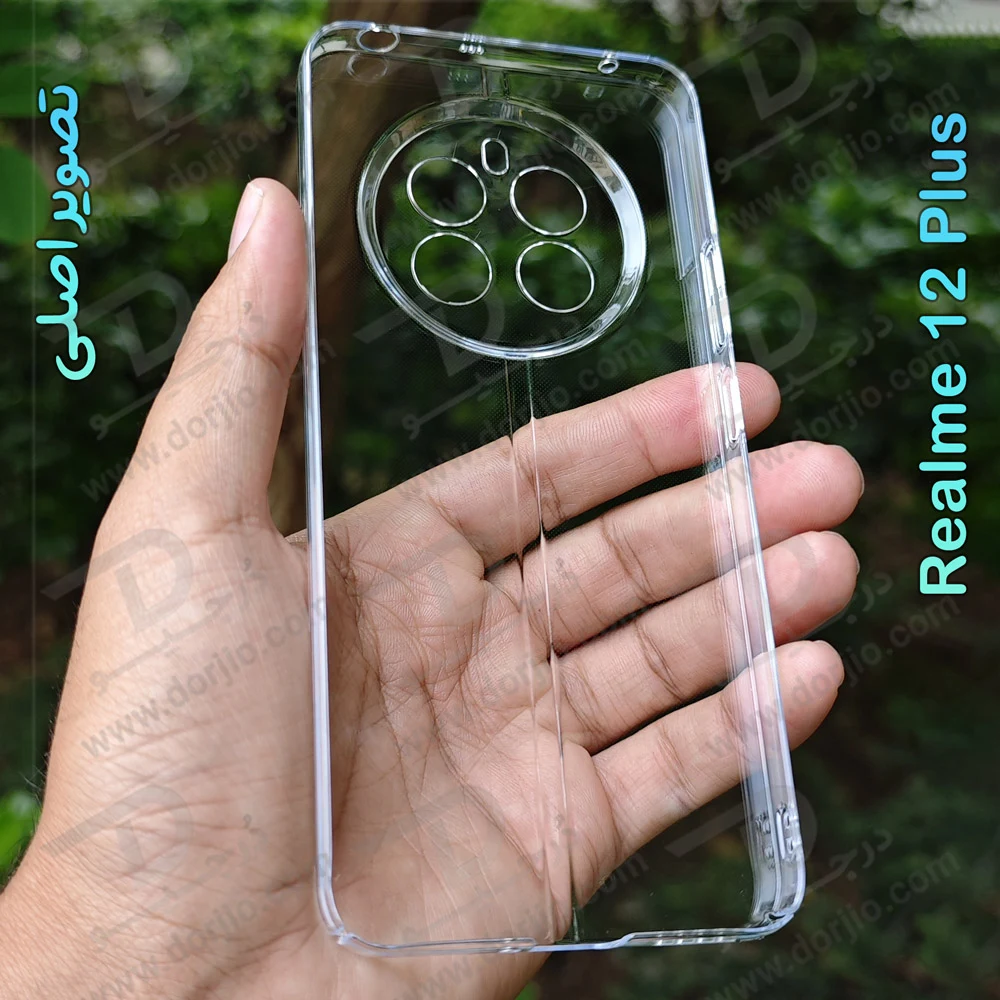 قاب شفاف تمام کریستالی Realme 12 Plusمارک LEXOM