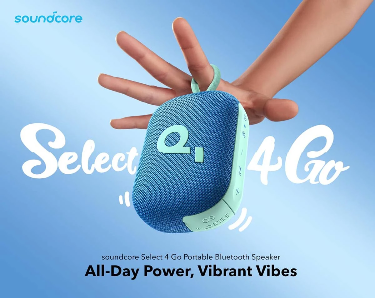 اسپیکر بلوتوثی قابل حمل اَنکر Anker Soundcore Select 4 Go اسپیکر بلوتوثی قابل حمل اَنکر Anker Soundcore Select 4 Go