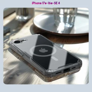 قاب شفاف مگ سیف iPhone 17e مارک نیلکین مدل TPU Pro Magnetic