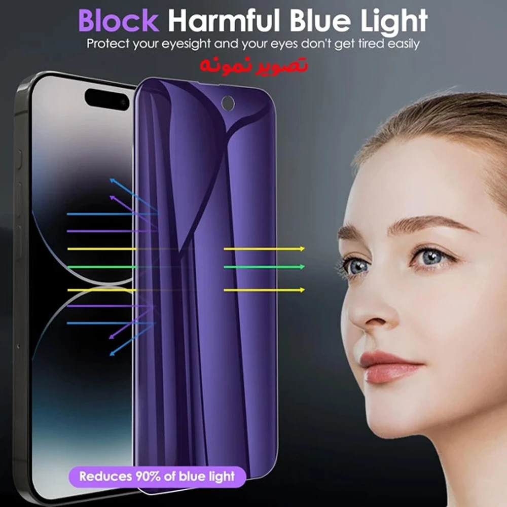 نانو برچسب Anti Blue صفحه نمایش iPhone 18 Pro نانو برچسب Anti Blue صفحه نمایش iPhone 18 Pro