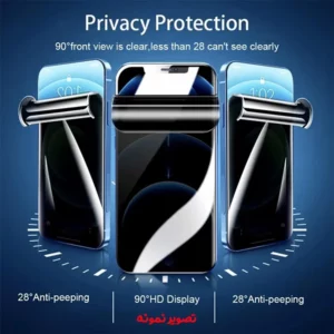 نانو برچسب مات حریم شخصی صفحه نمایش iPhone 17e