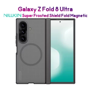 قاب دودی ضدضربه مگنتی Galaxy Z Fold 8 Ultra مارک نیلکین مدل Super Frosted Shield Fold