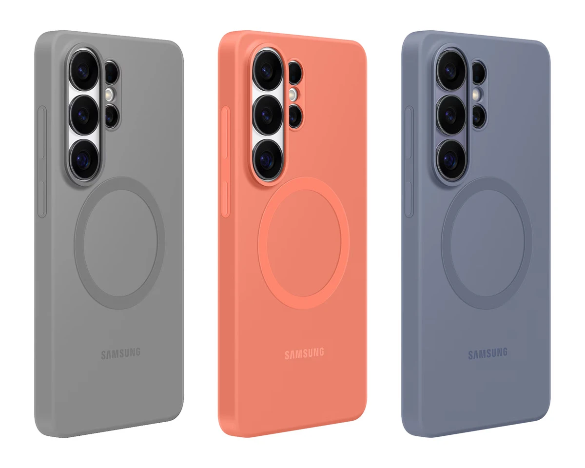 قاب سیلیکونی مگنتی اورجینال Galaxy S26 Ultra مدل Silicone Magnet