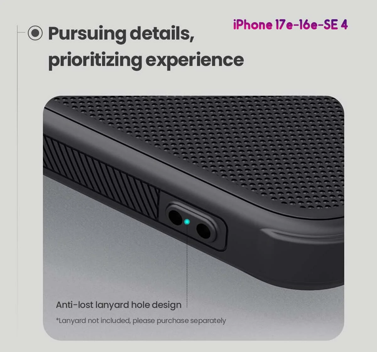 قاب ضدضربه مگنتی iPhone 17e مارک نیلکین مدل Super Frosted Shield Pro Magnetic