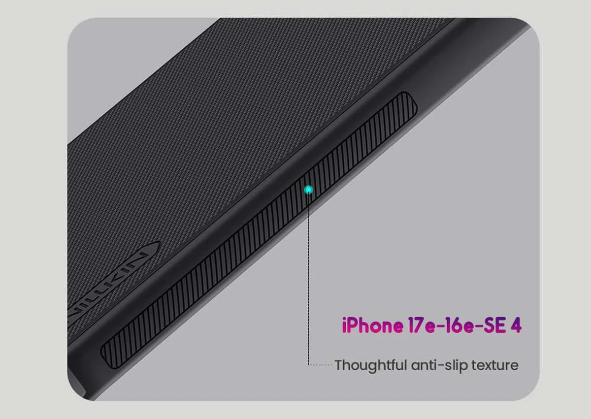 قاب ضدضربه مگنتی iPhone 17e مارک نیلکین مدل Super Frosted Shield Pro Magnetic