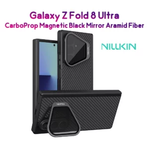 گارد مگنتی کربنی کمرا استند Galaxy Z Fold 8 Ultra مارک نیلکین مدل CarboProp