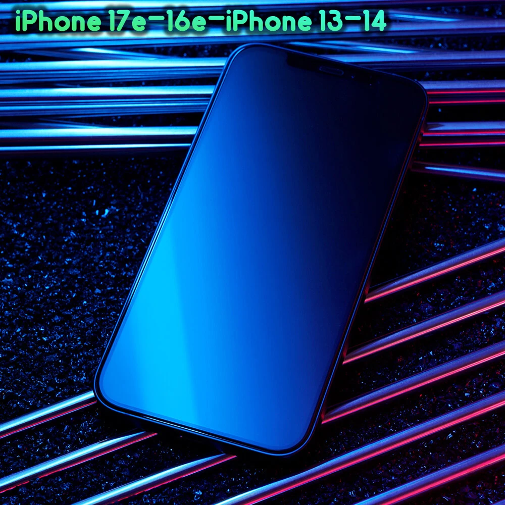 گلس مات تمام صفحه iPhone 17e مارک نیلکین مدل FogMirror Matte با ابزار نصب آسان
